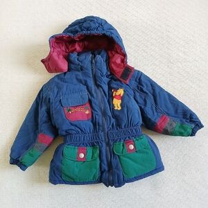 pooh ♡ vintage kids coat 100 acre collection 90s y2k winnie the pooh bear